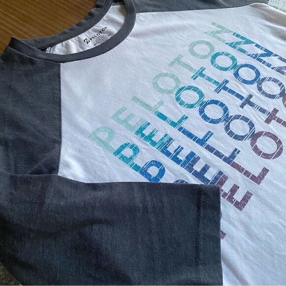 PELOTON Long Sleeve Baseball Tee NWT - Picture 14 of 15
